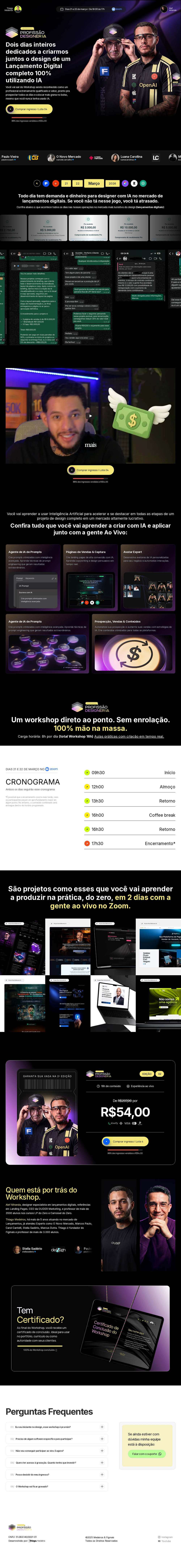 Página completa desktop